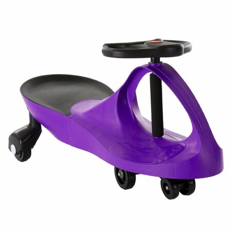 MOVIMIENTO Wiggle Movement to Steer Zigzag Car for Toddlers & Kids; Purple MO3242759